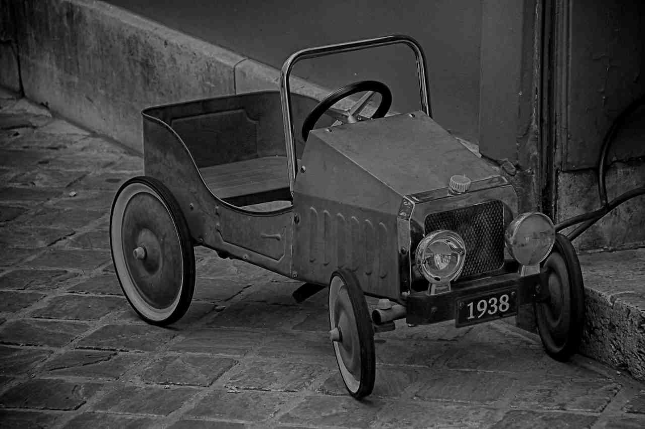 voiture, années-30, jouet